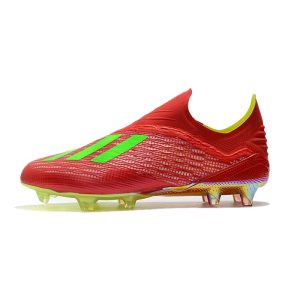Kopačky Pánské Adidas X 18+ FG – Červené Zelená